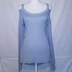 🎄NWT Michael Kors Peekaboo Gray Sweater🎄